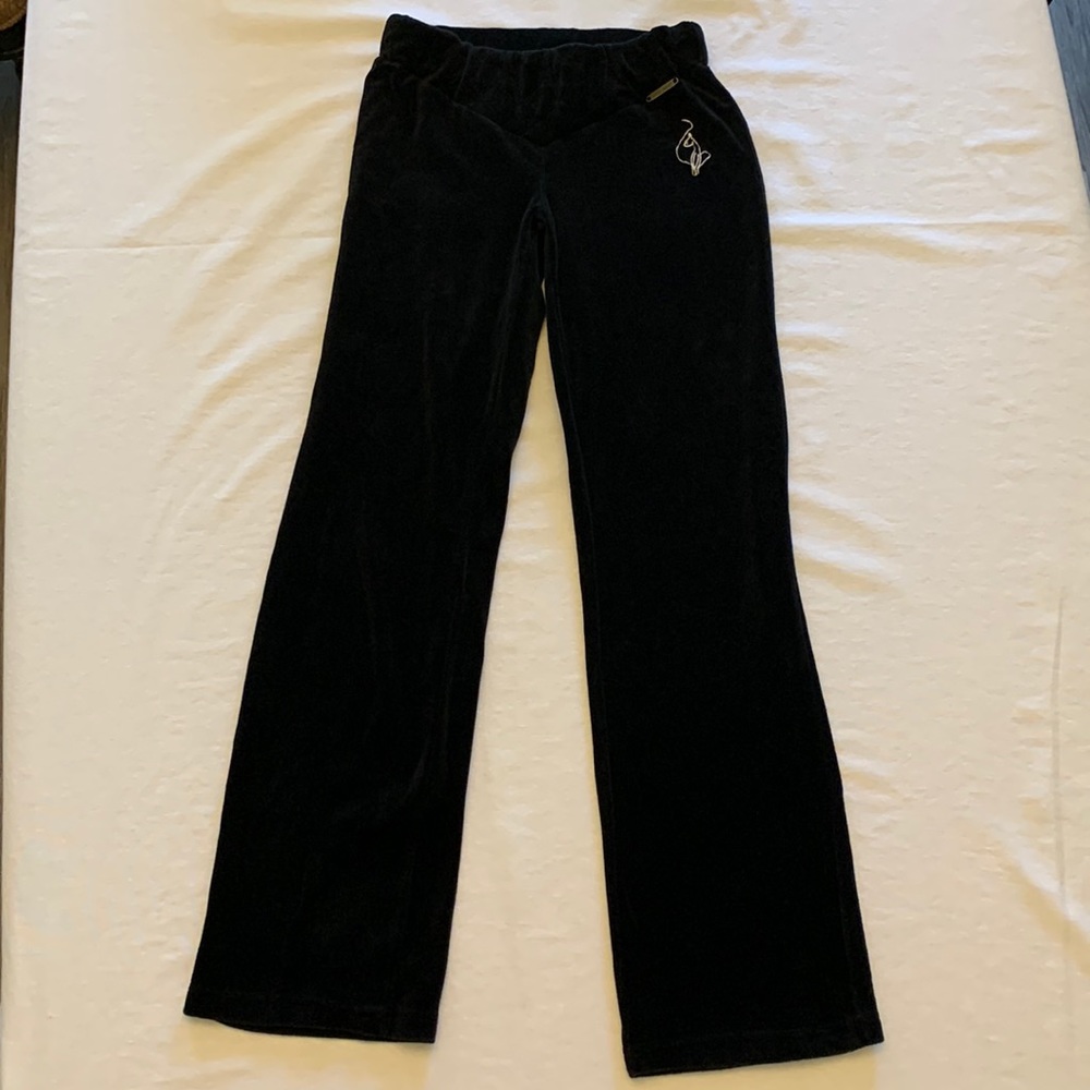 Baby Phat Velour Black Pants